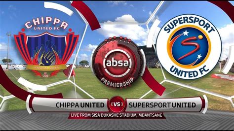 chippa united fc vs supersport
